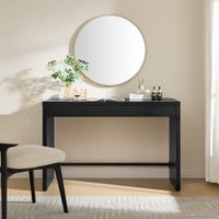 Escritorio Moderno Pazza 3 Cajones Negro RyR Muebles