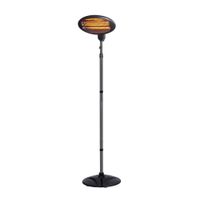 Estufa de Patio Eléctrica Orange 2000W Negro Hierro IP34