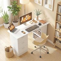 Escritorio Organizador Mappi 3 Cajones Blanco RyR Muebles