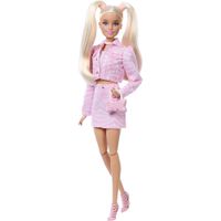 BARBIE DELUXE ESTILO 9 MUÑECA RUBIA DENIM ROSA CON ACCESORIOS