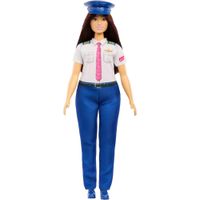 BARBIE PILOTO MUÑECA CON UNIFORME Y SOMBRERO