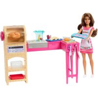 BARBIE Y TERESA RECETA DE LA AMISTAD SET COCINA