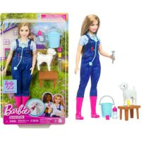 BARBIE VETERINARIA GRANJA 65 ANIVERSARIO MUÑECA RUBIA