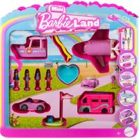 BARBIE MINI BARBIELAND PACK MUÑECAS Y VEHÍCULOS
