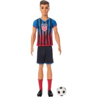 KEN BARBIE CAREERS USSF SOCCER MUÑECO CON ACCESORIOS