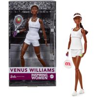 BARBIE MUJERES INSPIRADORAS VENUS WILLIAMS MUÑECA TENISTA