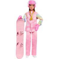 BARBIE PROFESIONES SNOWBOARD MUÑECA CON ACCESORIOS