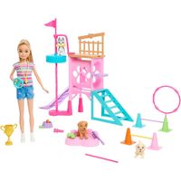 BARBIE STACIE RESCATE DE CACHORROS CON ACCESORIOS