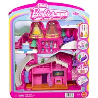 BARBIE MINI BARBIELAND PACK NAVIDAD 6 MUÑECAS Y SETS DE NIEVE