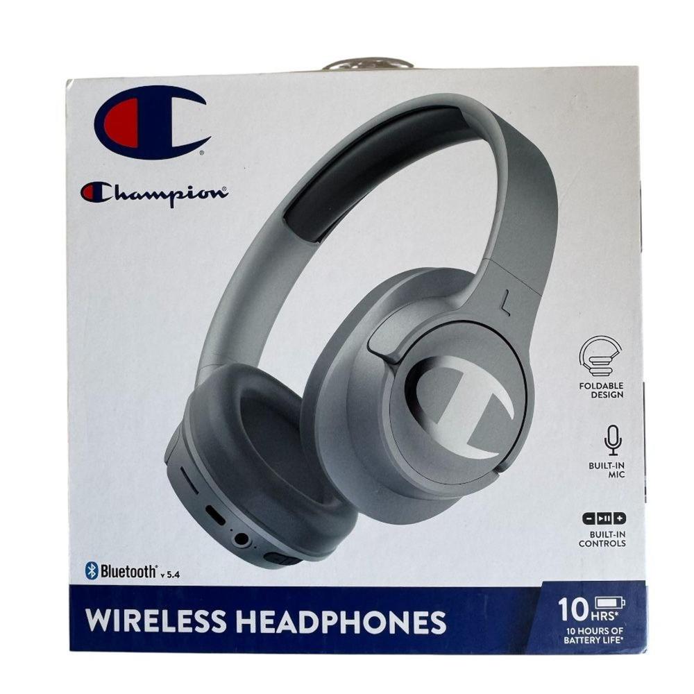 AUDIFUNO BLUETOOTH CHAMPIONS GRIS REDONDO 10 HORAS BATERIA