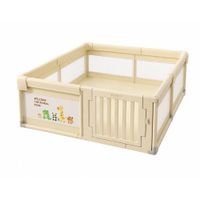 Corral Infantil 1.6m x 1.8m Plegable Malla protectora Seguridad Hogar Bebe L-2109