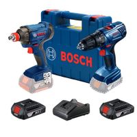 Combo de Taladro Percutor Gsb 180 + Llave de Impacto Gdx 180