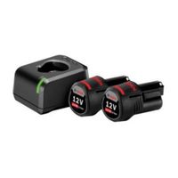 Kit De 2 Baterías + Cargador Bosch Profes. 12v 2.0 Amperios