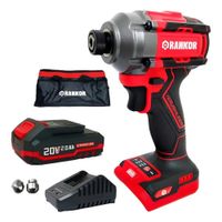 Atornillador de impacto 20V  Encastre 1/4"" Rankor 260Nm Brushless