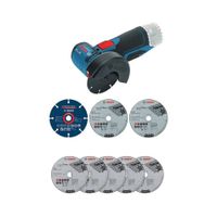 Amoladora Esmeril Inlám Bosch Gws 12v-76 Sbat + 5xdiscos