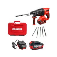 Rotomartillo Inalámbrico Sds-plus 20v Rankor 3.2 J Brushless