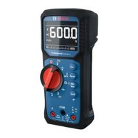 Multímetro digital Bosch GDM 600-15 600CACC10A40MO Professional