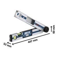 Medidor De Ángulos Gam 220 Mf Bosch Profesional 0-220 Grados