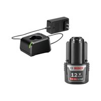 Cargador Bosch Gal 12v-20 2a Profes. + Batería Gba 12v 2.0