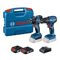 Taladro Gsb 185-li + Atornillador Impacto Gdr 18v-200 Bosch