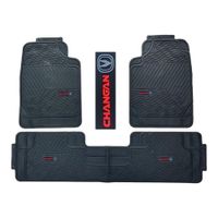 Piso De Jebe PVC Universal 3 Pieza Auto Camioneta Changan
