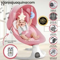Silla Mecedora Didactica STAR con Bluetooth Pink