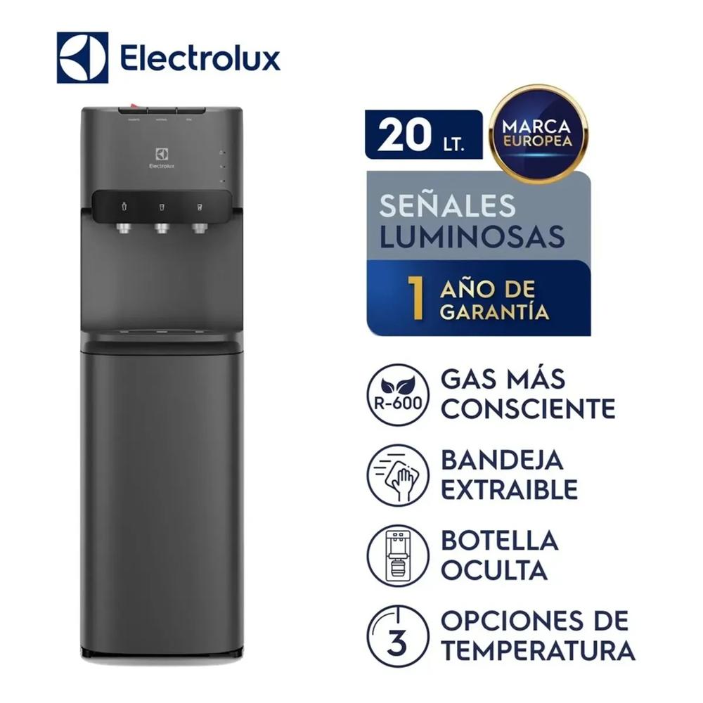 Dispensador de Agua Electrolux ED30SRBL Pure Sense con Botellón Oculto - Negro