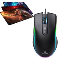 Mouse Gamer Led 7b 7200dpi Enkore Kingdom EKM 308 + Pad Mouse