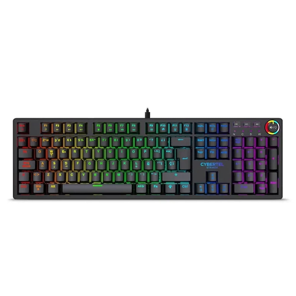 Teclado Gamer Mecánico Cybertel STRIKER CBX K1000