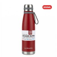 Termo Tomatodo De 850 ML Acero Inoxidable Color Rojo
