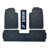 Piso De Jebe PVC Universal 3 Pieza Auto Camioneta BMW