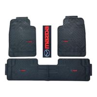 Piso De Jebe PVC Universal 3 Pieza Auto Camioneta Mazda