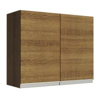 Alacena de Cocina Glamy 80 cm 2 Puertas - Marrón