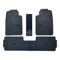 Piso De Jebe PVC Universal 3 Pieza Auto Camioneta Mercedes Benz