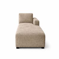 Sofá Chaise Serenité Beige Oscuro Antifluido y Obsequio