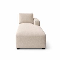 Sofá Chaise Serenité Azul Beige Antifluido y Obsequio