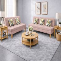 Sofá Natur Rosa Antifluido y Obsequio