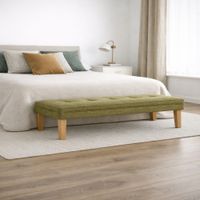 Banqueta Lumiére Verde Olivo Antifluido y Obsequio