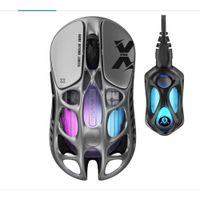 Mouse Gamer Inalámbrico, GravaStar Mercury X Pro 32,000 DPI GRIS
