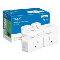 TP-Link TAPO P125 Enchufe inteligente Pack x4, 15A 1800W