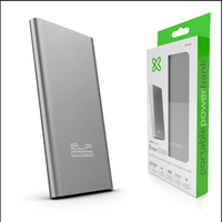 Klip Xtreme Enox3700 Power Bank 3700 MAh USB Plata