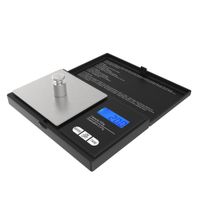 Balanza Gramera Digital Pesa Joyería Bolsillo 01g a 500g con tapa