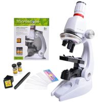 Microscopio Educativo Cientifico Niño Juguete - BLANCO
