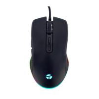 Mouse gamer TEROS TE-1233G DPI hasta 7200 RGB 7 botones USB negro