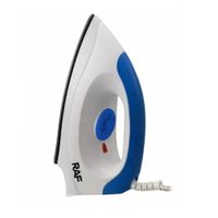 Plancha De Ropa A Vapor Raf 1200 W Blanco R.2003 X 2 Und