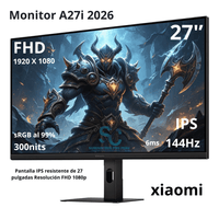Monitor Xiaomi A27i 2026 Full HD 1920 x 1080 IPS 144HZ 6ms 300nits