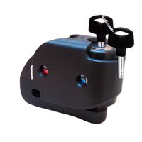 Candado Disco Alarma Kmaster Motocicleta Moto Con Funda