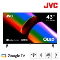 Televisor JVC LT-43KM4584N 43” Smart QLED FULL HD Google TV
