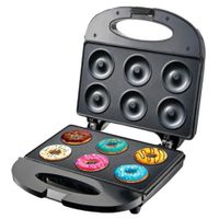 Máquina Raf R.247 Mini Donas Antiadherente 750W Para 6 Donas