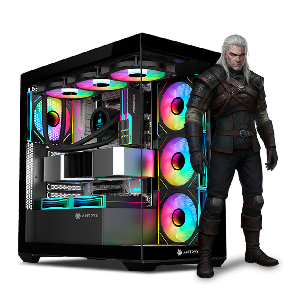 CPU Gamer AMD Ryzen 9 9950X3D 32gb DDR5 1TB RTX5070TI 16GB Mipclista RGB COMPUTADORA